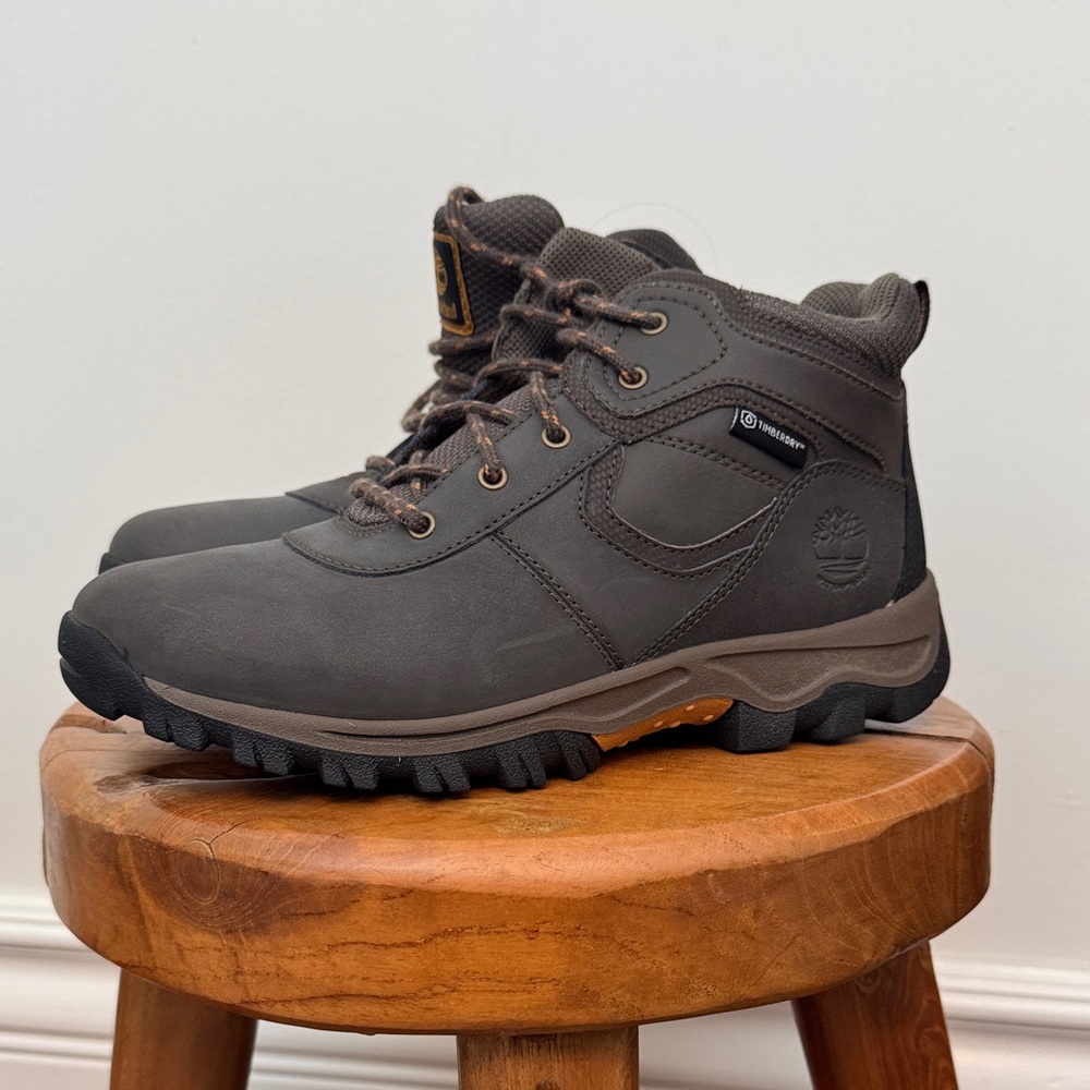 Timberland Boy’s Dark Brown Outdoor Boots - Youth Size 5